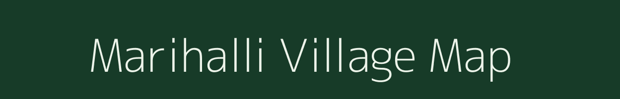 Marihalli village map in Karnataka