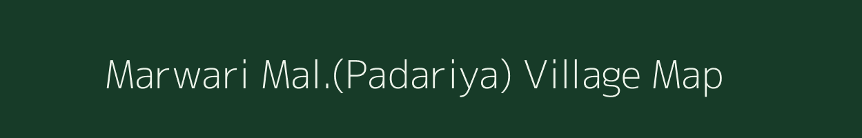 Marwari Mal.(Padariya) village map in Madhya Pradesh