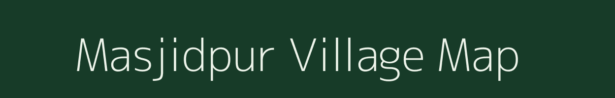 Masjidpur village map in West Bengal