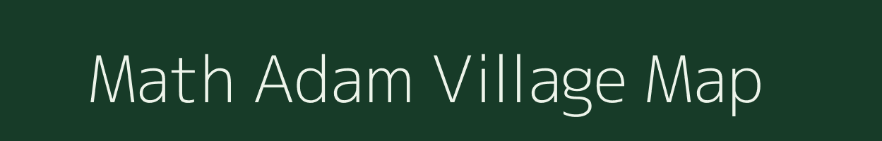 Math Adam village map in Uttar Pradesh