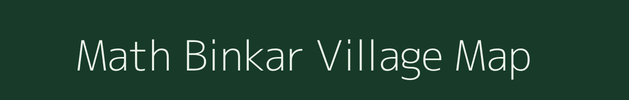 Math Binkar village map in West Bengal