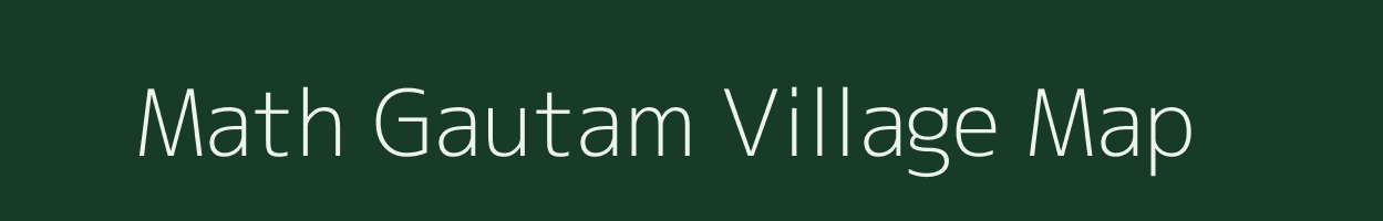 Math Gautam village map in Bihar