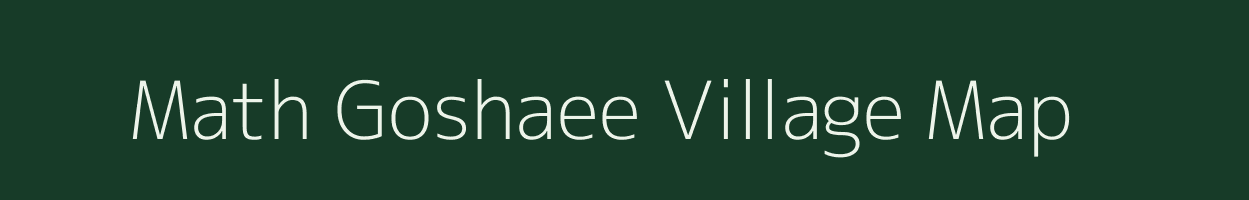 Math Goshaee village map in Uttar Pradesh