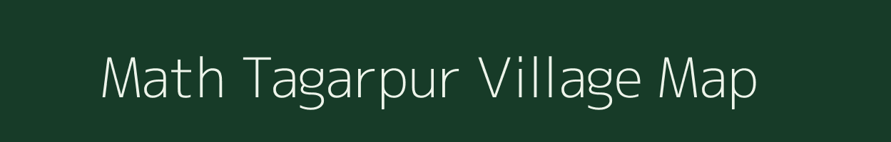 Math Tagarpur village map in West Bengal