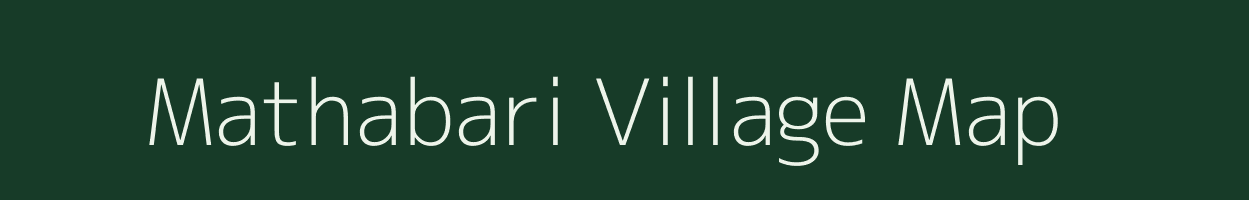 Mathabari village map in West Bengal