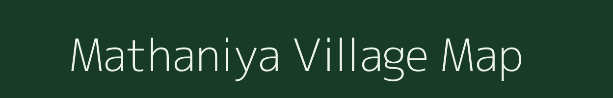 Mathaniya village map in Uttar Pradesh