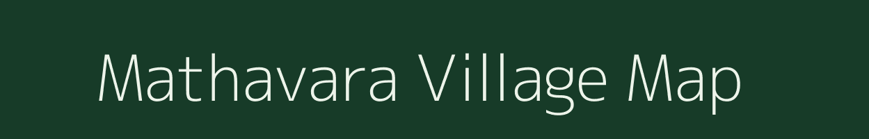 Mathavara village map in Karnataka