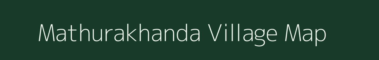 Mathurakhanda village map in West Bengal