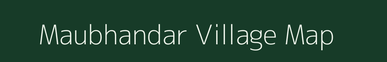 Maubhandar village map in West Bengal