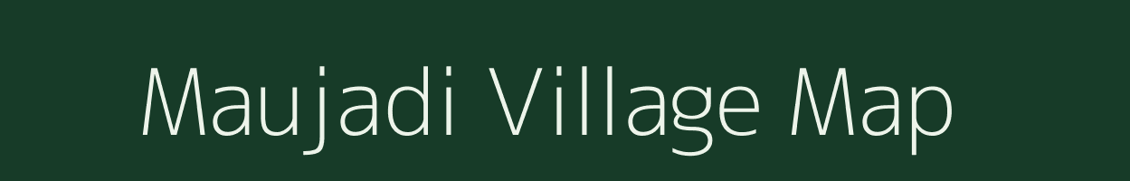 Maujadi village map in West Bengal