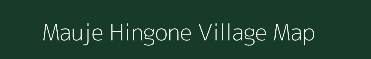 Mauje Hingone village map in Maharashtra