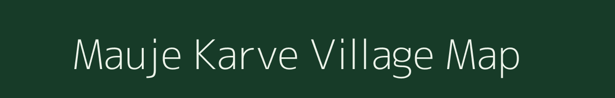 Mauje Karve village map in Maharashtra