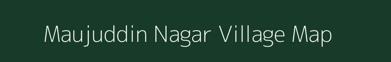 Maujuddin Nagar village map in Uttar Pradesh