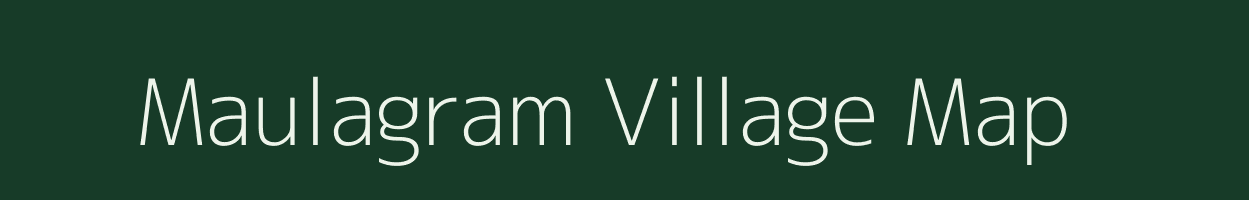 Maulagram village map in West Bengal