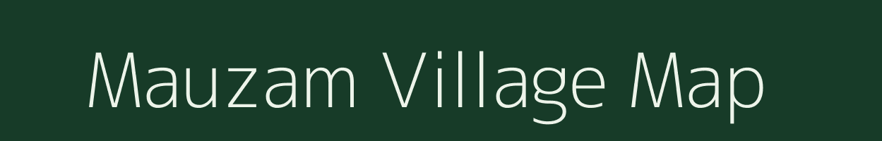 Mauzam village map in Mizoram