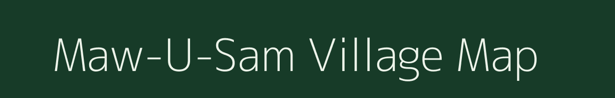 Maw-U-Sam village map in Meghalaya