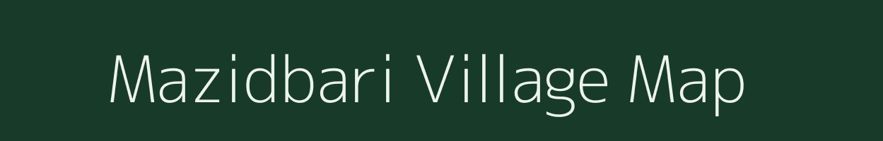 Mazidbari village map in West Bengal