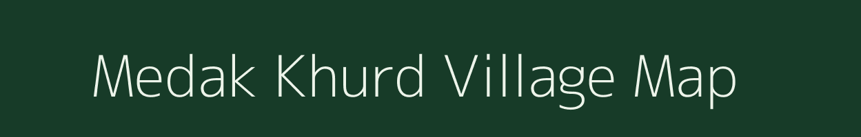 Medak Khurd village map in Rajasthan