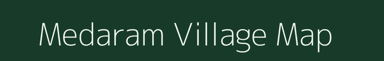 Medaram village map in Andhra Pradesh