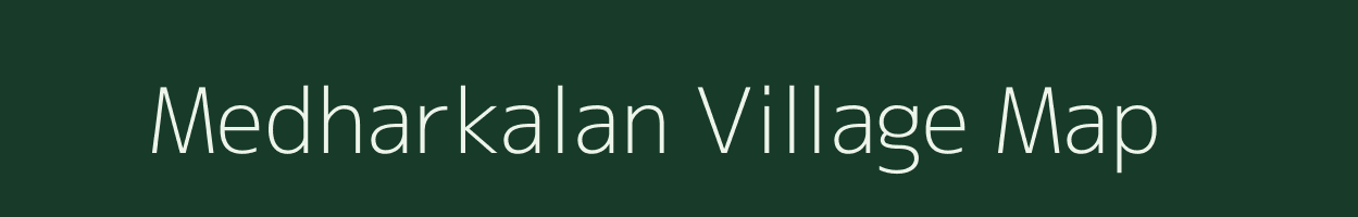 Medharkalan village map in Rajasthan