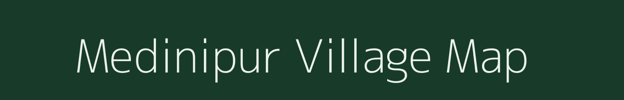 Medinipur village map in West Bengal