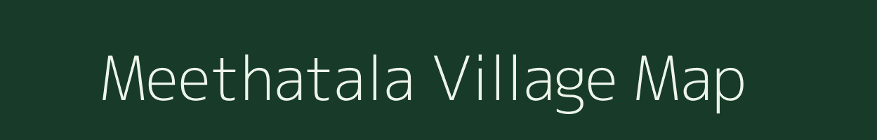 Meethatala village map in Rajasthan