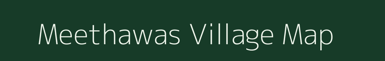 Meethawas village map in Rajasthan