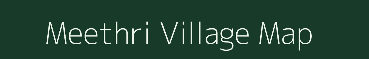 Meethri village map in Rajasthan