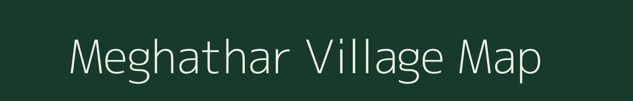 Meghathar village map in Bihar