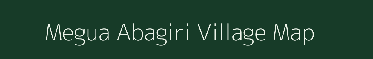 Megua Abagiri village map in Meghalaya