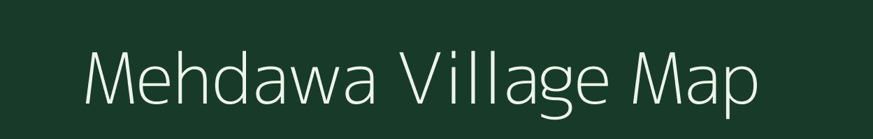 Mehdawa village map in Madhya Pradesh