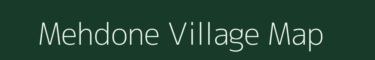 Mehdone village map in Madhya Pradesh