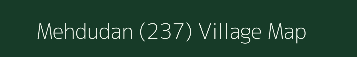 Mehdudan (237) village map in Punjab