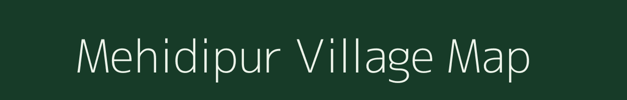 Mehidipur village map in West Bengal