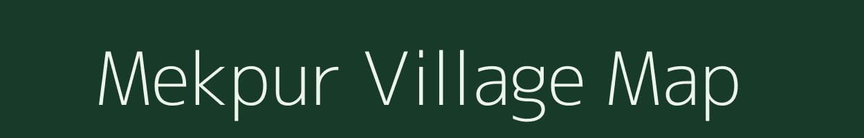 Mekpur village map in West Bengal