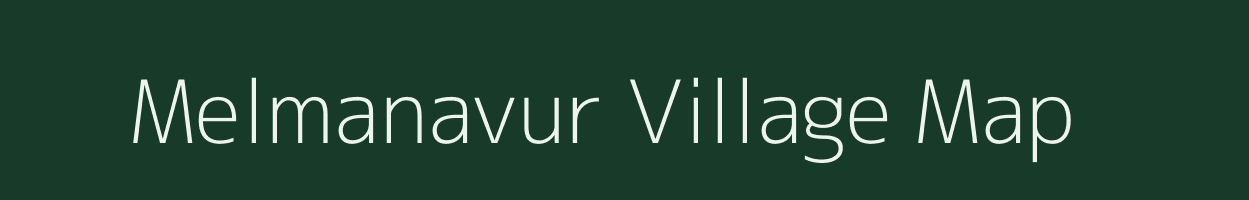 Melmanavur village map in Tamil Nadu