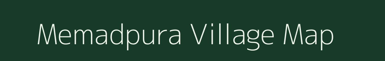 Memadpura village map in Gujarat