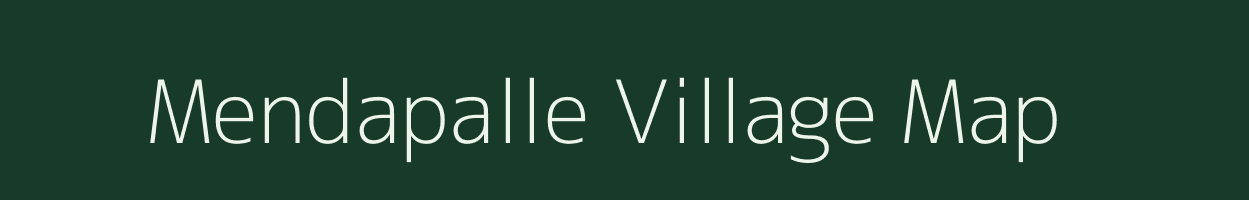 Mendapalle village map in Andhra Pradesh