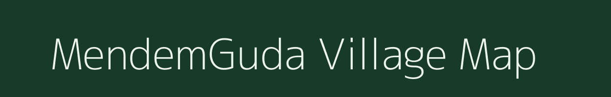 MendemGuda village map in Odisha