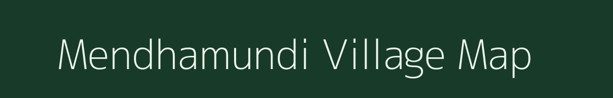 Mendhamundi village map in Odisha