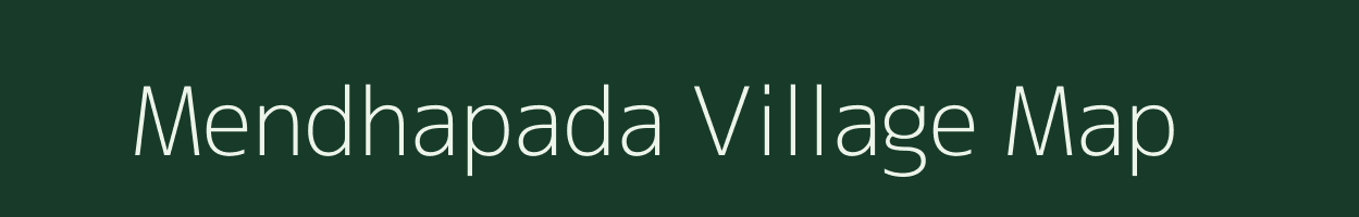 Mendhapada village map in Odisha