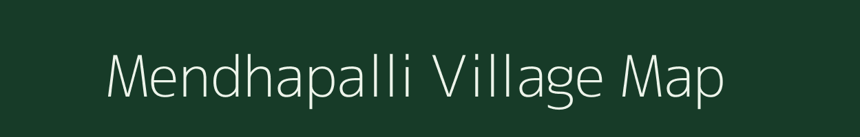 Mendhapalli village map in Odisha