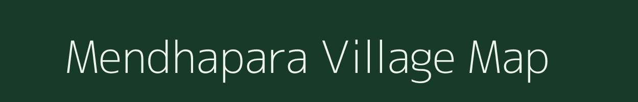 Mendhapara village map in Odisha