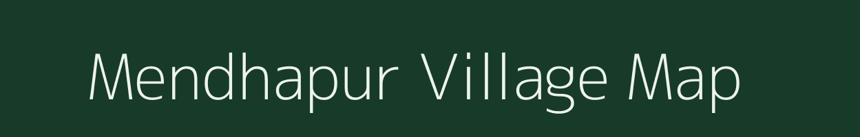 Mendhapur village map in Odisha