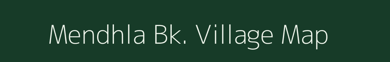 Mendhla Bk. village map in Maharashtra