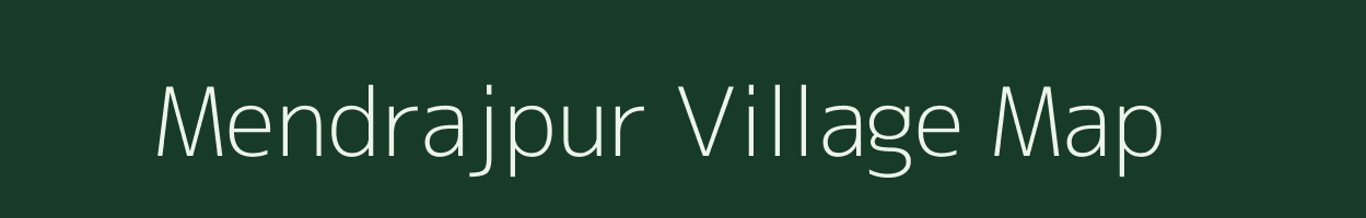 Mendrajpur village map in Odisha