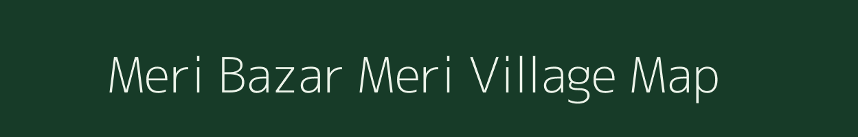 Meri Bazar Meri village map in Uttar Pradesh