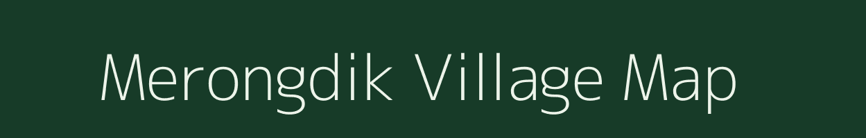 Merongdik village map in Meghalaya