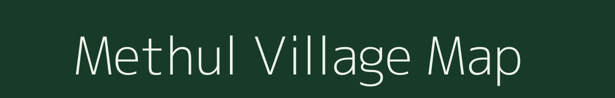 Methul village map in West Bengal