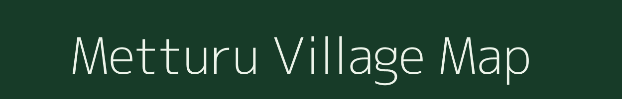 Metturu village map in Andhra Pradesh